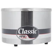 APW Wyott RW-2V Countertop Food Pan Warmer, 11 qt. Capacity 1 image