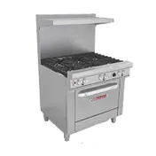 Southbend 436C-3T 36" Gas Restaurant Range, 36" Full Griddle w/ Thermostatic Controls, (1) Cabinet Base, 64.000 BTU 1 image