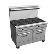 Southbend 4482AC-2GR 48" Gas Restaurant Range w/ (4) Open Burners, 24" Griddle, (1) Convection Oven, (1) Cabinet Base, 188.000 BTU 1 image