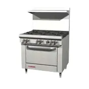 Southbend S36A 36" Gas Restaurant Range w/ (6) Open Burners, (1) Convection Oven, 203.000 BTU 1 image
