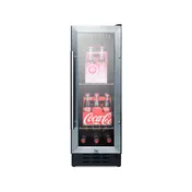 Summit SCR1225B Beverage Center with Locking Glass Door, Black Exterior, 2.2 cu. Ft. 3 image