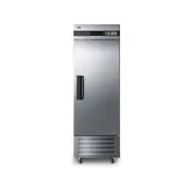 Summit SCRR232 28" 1-Section Reach-In Refrigerator w/ Right Hinged Solid Door, Bottom Mount, Stainless Steel, 23 cu. ft. 1 image