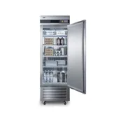 Summit SCRR232 28" 1-Section Reach-In Refrigerator w/ Right Hinged Solid Door, Bottom Mount, Stainless Steel, 23 cu. ft. 4 image