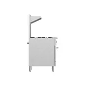 Serv-Ware SS-SGR-6B 36" Natural Gas Restaurant Range w/ (6) Open Burners, (1) Oven, 185.000 BTU 4 image
