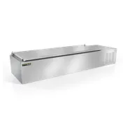 Silver King SKPS12A-ELUS1 56" Refrigerated Countertop Prep Unit 1 image
