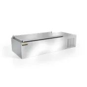 Silver King SKPS8A-ELUS1 42" Refrigerated Countertop Prep Unit 1 image