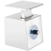 Edlund SR-10 - 10-29 lb Portion Scale, Stainless Steel, Rotating Dial, 6-7" Platform, Dishwasher Safe, Top 2 image