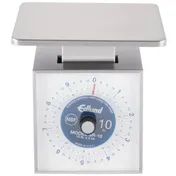 Edlund SR-10 OP - 10-29 lb Portion Scale, 8-9" Platform, Stainless Steel, Vertical Dial, Dishwasher Safe 1 image