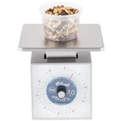 Edlund SR-10 OP - 10-29 lb Portion Scale, 8-9" Platform, Stainless Steel, Vertical Dial, Dishwasher Safe 3 image