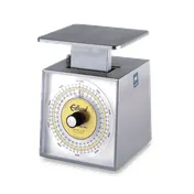 Edlund SR-11000C - 10-29 lb Top Load Portion Scale, Stainless, Dial, 6-7" Platform, 25 lb/4 oz Graduation 1 image
