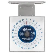 Edlund SR-25 10-29 lb Stainless Scale, 25 lb, 4 oz Graduation, Rotating Dial, 6-7" Platform, Dishwasher Safe 2 image