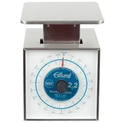 Edlund SR-2 OP Portion Scale - 1-9 lb, 32 oz/-1/4 oz, Rotating Dial, Stainless Steel, Top Loading, 8-9 in Platform 1 image
