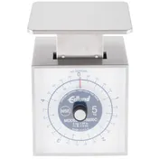 Edlund SR-5000C - 10-29 lb Stainless Steel Portion Scale, Rotating Dial, Vertical Display, 6-7" Platform 1 image