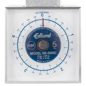 Edlund SR-5000C - 10-29 lb Stainless Steel Portion Scale, Rotating Dial, Vertical Display, 6-7" Platform 4 image