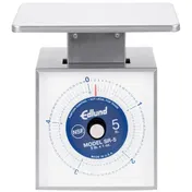 Edlund SR-5 OP - 9 lb Portion Scale, Stainless Steel, Rotating Dial, 8-9" Platform, Top Loading, Dishwasher Safe 1 image