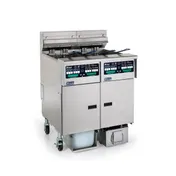 Pitco SSHLV14C-2/FD Multiple Battery Gas Fryer w/ (2) 32 lbs Frypots, Filter Drawer System 4 image