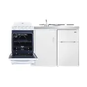 Summit ACK60COILW All-in-One Combo Kitchen, 58.63"W x 23.5"D x 42"H, with deep drawn sink 3 image