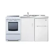 Summit ACK60ELSTW All-in-One Combo Kitchen, 58.88"W x 23.5"D x 40"H, with deep drawn sink 1 image