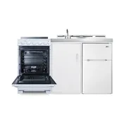 Summit ACK60ELSTW All-in-One Combo Kitchen, 58.88"W x 23.5"D x 40"H, with deep drawn sink 2 image