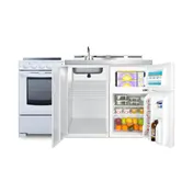 Summit ACK60ELSTW All-in-One Combo Kitchen, 58.88"W x 23.5"D x 40"H, with deep drawn sink 3 image
