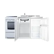 Summit ACK60ELSTW All-in-One Combo Kitchen, 58.88"W x 23.5"D x 40"H, with deep drawn sink 4 image