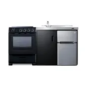 Summit ACK63ELSTB All-In-One Combination Kitchenette 3 image