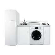 Summit ACKSPWD82 All-In-One Combination Kitchenette with Washer/Dryer Combo 1 image