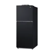Summit BKRF1087B 23" Break Room Refrigerator-Freezer in Black, 10.1 cu. ft. 2 image