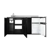 Summit CK72ADASINKL All-In-One Kitchenette, 71.75"W X 23.75"D X 34"H 4 image