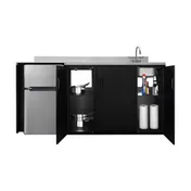 Summit CK72ADASINKR All-In-One Kitchenette, 71.75"W X 23.75"D X 34"H 6 image