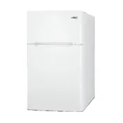 Summit CP34WADA 19" Reach-In Compact Refrigerator Freezer in White, ADA Compliant, 3.2 cu. ft. 2 image