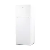 Summit FF1091WIM 24" Reach-In Refrigerator Freezer in White, w/ 2 Doors, Ice Maker, 10 cu. ft. 1 image