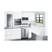 Summit FFRF24SS Reach-In Refrigerator Freezer in Black, w/ Stainless Steel Door, 3.78 cu. ft. 5 image
