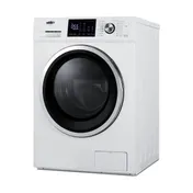 Summit LW2427 Front-Loading Washer, 24" Wide, 2.7 cu.ft, Steel Drum, White, ENERGY STAR Certified 2 image