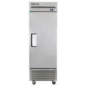 True T-23-HC 27" 1-Section Reach-In Refrigerator w/ Solid Door, Bottom Mount, Stainless Steel Front-Aluminum Sides 2 image