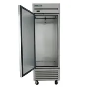True T-23-HC 27" 1-Section Reach-In Refrigerator w/ Solid Door, Bottom Mount, Stainless Steel Front-Aluminum Sides 8 image