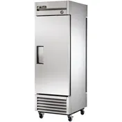 True T-23PT-HC 1-Section Pass-Thru Refrigerator w/ Front Solid & Rear Solid Door, Bottom Mount, Stainless Steel Front-Aluminum Sides 1 image