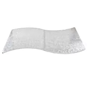 TableCraft Products CWALS6RSATCL Table Cover, Two-Piece, 72"W X 47"D X 1"H 1 image