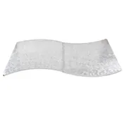 TableCraft Products CWALS8RSATCL Table Cover, Two-Piece, 96"W X 47"D X 1"H 1 image