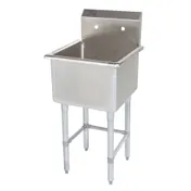 Tarrison TA-PS118-KIT 21" One Compartment Sink, 18"W x 18"L Bowl Without Drainboards 1 image