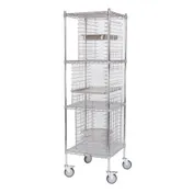 Tarrison TS-UPR242480Z-KIT Universal Bun Pan & Insert Pan Rack w/ 3 Tray Slides, 4 Wire Shelves 1 image