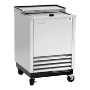 Turbo Air TBC-24SD-GF-N6 25" Glass Froster Stainless Steel, 48 Mug Capacity, 4.56 cu. ft., Sliding Lid 1 image