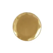 Thunder Group RF1006G Salad Plate, 8-1/8" Dia., Round, Scallop Edge, Gold Pearl 1 image
