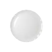 Thunder Group RF1020W Plate, 20" Dia., Round, Scallop Edge, White 1 image