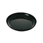 Thunder Group RF1112B Salad Platter, 73 Oz., 12" Dia., Break-Resistant, Black Pearl 1 image