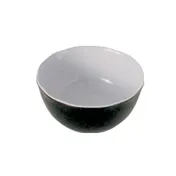 Thunder Group RF5065BW Bowl, 36 Oz., 6-1/2" Dia., Break-Resistant, Black Pearl 1 image