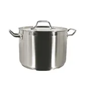 Thunder Group SLSPS016 Induction Stock Pot, 16 Quart, 11-1/2" Dia. X 10"H With Lid 1 image