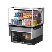 Turbo Air TOM-36L-UF-S-2SI-N 35" Drop In Open Refrigerated Deli Display Case 1 image