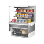 Turbo Air TOM-36L-UF-W(B)-3SI-N 36" Drop In Open Refrigerated Deli Display Case 2 image