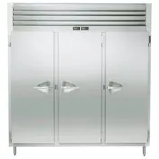 Traulsen ADT332WUT-FHS 86" 3-Section Reach-In Refrigerator Freezer Combo w/ 3 Solid Doors 1 image
